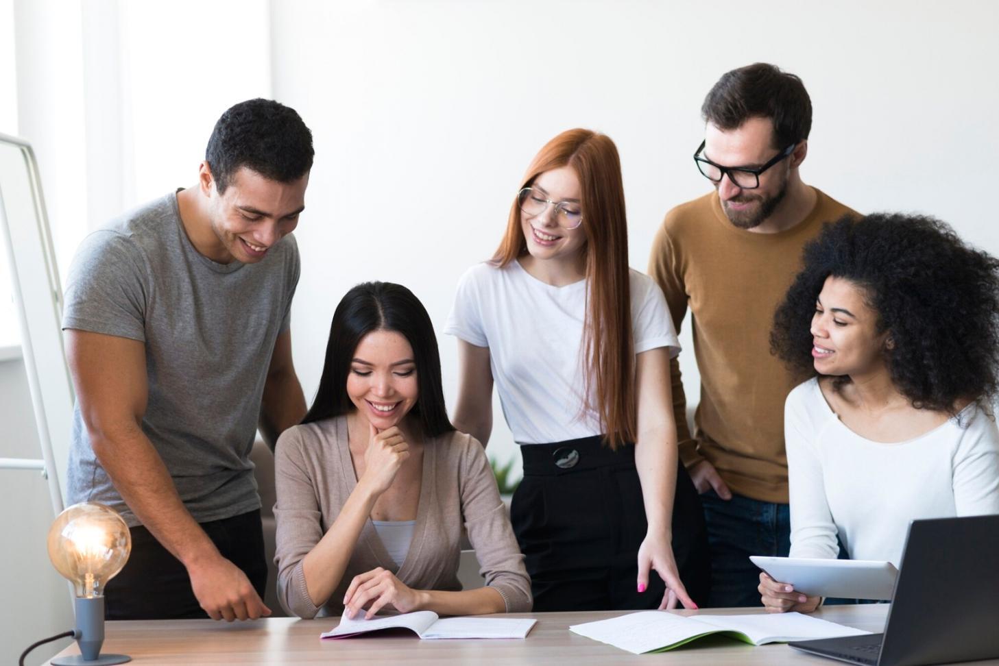 Participants engaged in practical finance workshop session